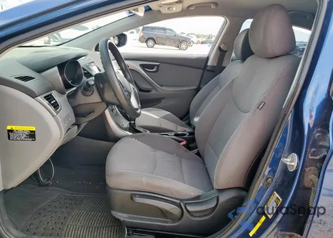 2016 Hyundai Elantra Se from USA, damaged, VIN 5NPDH4AE9GH682403